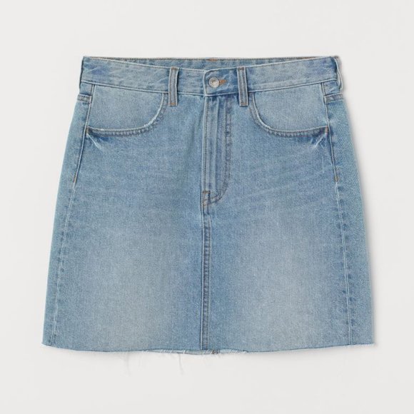 H&M Denim Skirt - Picture 1 of 4